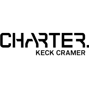 Charter. Keck Cramer logo.
