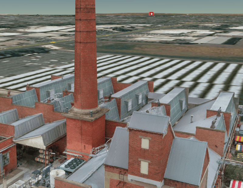 Inspection and 3D model of a heritage brewery site.