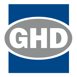 GHD logo.