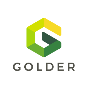 Golder logo.
