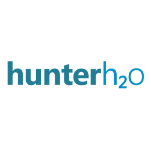 Hunter h2o logo.