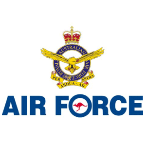 Royal Australian Air Force logo.