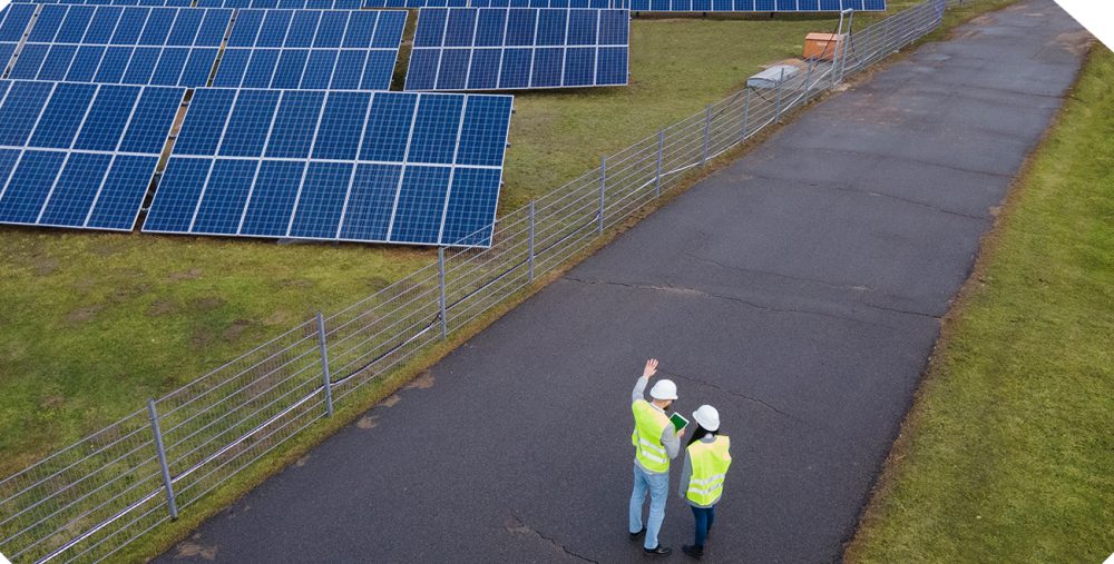 Drone Solar Farm Inspection