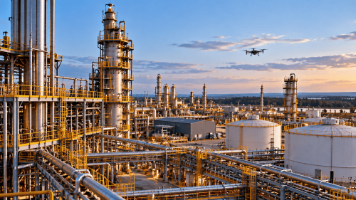 Drone asset inspection of mining and industrial infrastructure in Australia