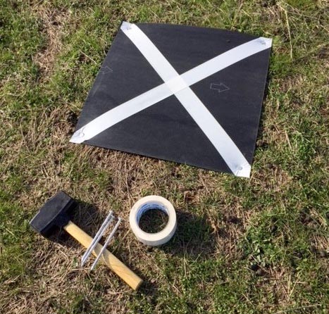 Aerial Mapping and Survey Accuracy 2 Drone ground target.
