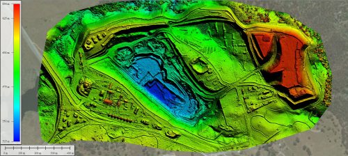 Mining and quarrying inspection map.
