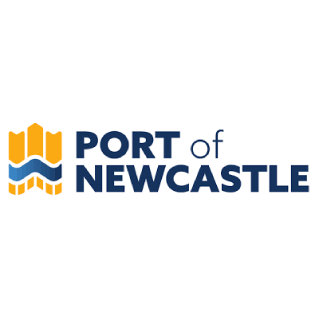 Port of Newcastle logo.